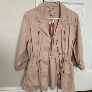 Blush coat - NEVER WORN
